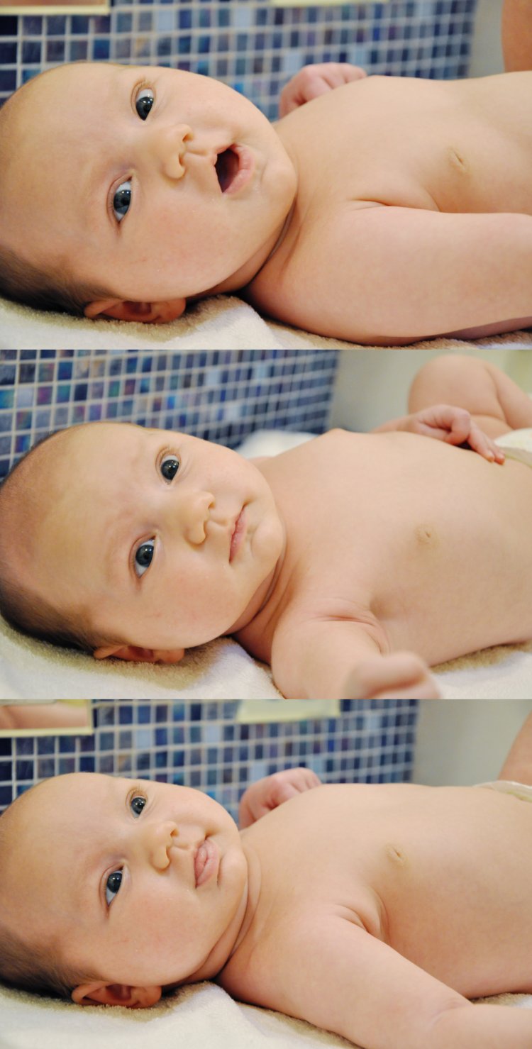 Bath Time Collage