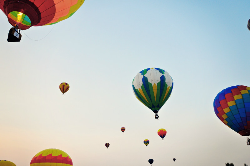 Hot Air Balloon Launch (2) @ Mt. Hope Chronicles