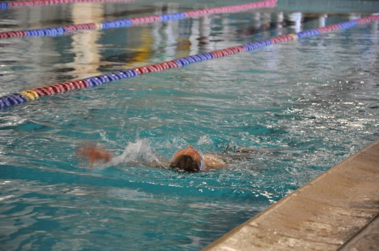 Levi's 1st Swim Meet