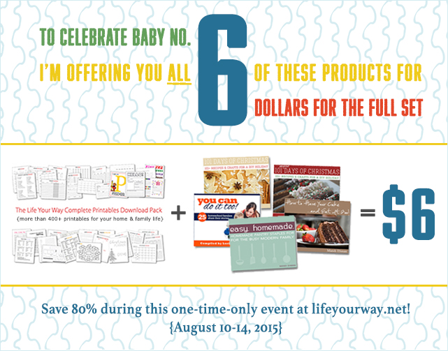 6 for $6 promotion at Life Your Way